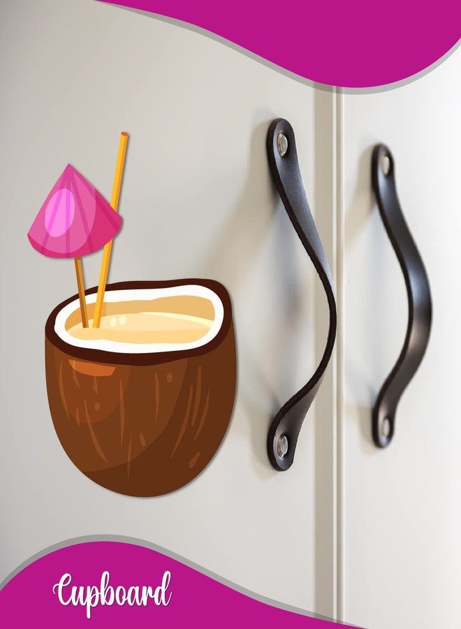 Bhai Please Coconut Brown Wooden Fridge Magnet (Pack of 1) Food and Drink Gift and Decoration - Image 2